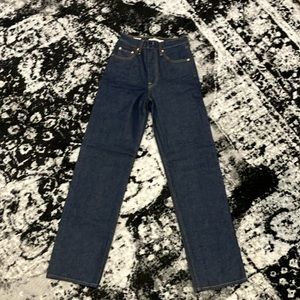 NEW Sz 25 Levi’s Ribcage Straight Dark Wash Indigo